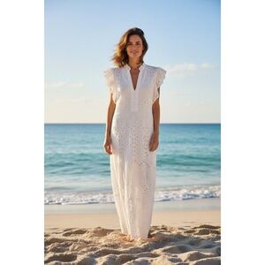 Lilly Pulitzer NWT Klaudie Eyelet Midi Dress Size 6